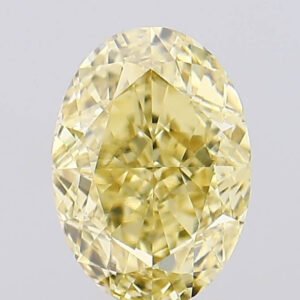 2.24 Carat VS1 Oval Shape Intense Yellow IGI Certified Diamond