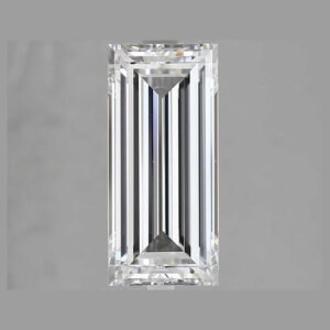 BAGUETTE cut 3.01 Carat Lab Grown Diamond (E, VS1) IGI Certified