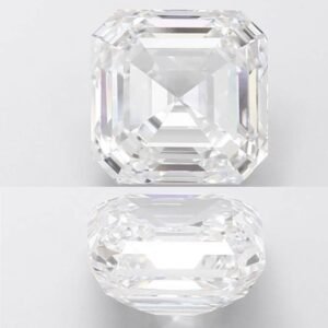 1.88 Carat CVD ASSCHER shape lab grown diamond D VVS1 IGI Certified