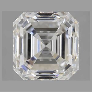SQUARE EMERALD cut 3.02 Ct Lab Grown Diamond (G, VS2) IGI Certified
